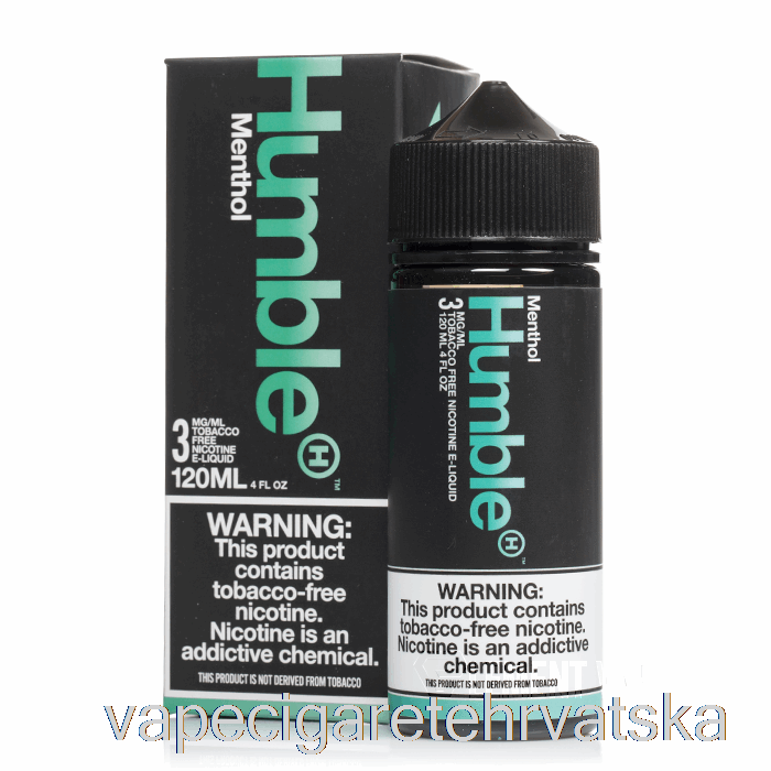 Vape Hrvatska Mentol - Humble Juice Co. - 120 Ml 6 Mg